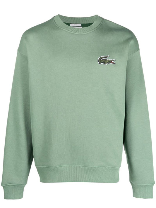 Green Logo Patch Sweatshirt
