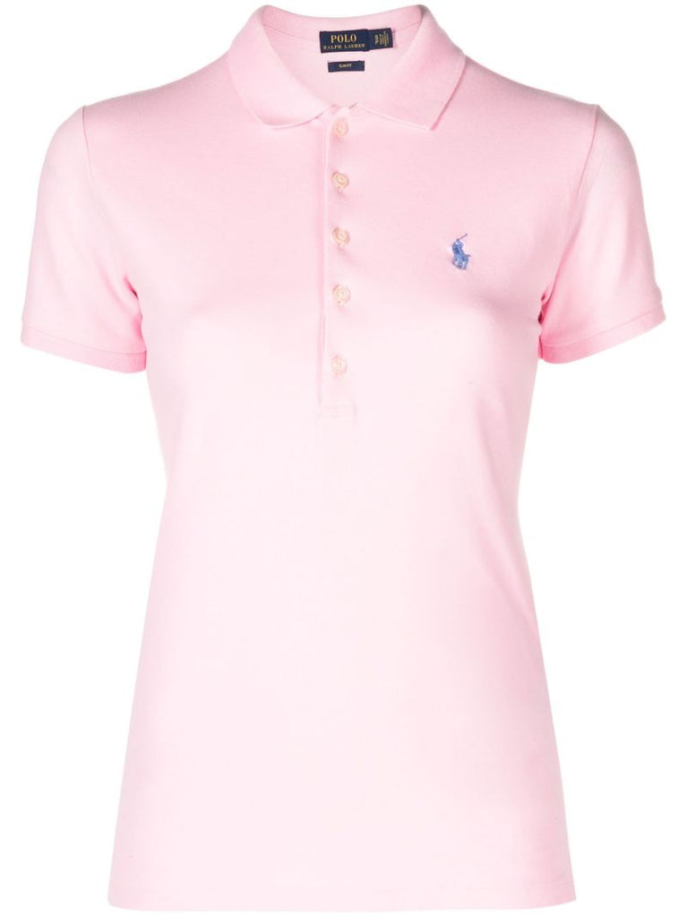 Pink Julie Slim Polo Shirt