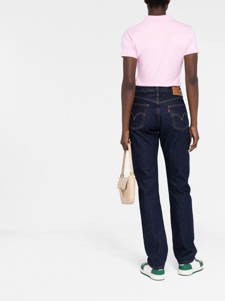 Pink Julie Slim Polo Shirt