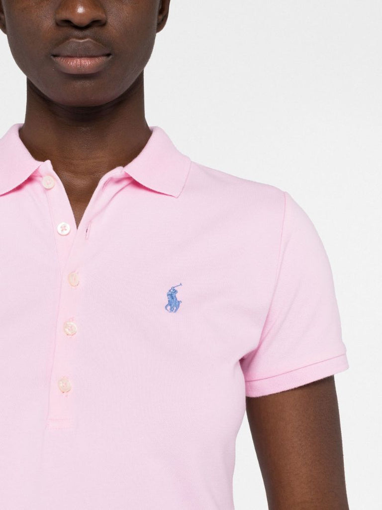 Pink Julie Slim Polo Shirt