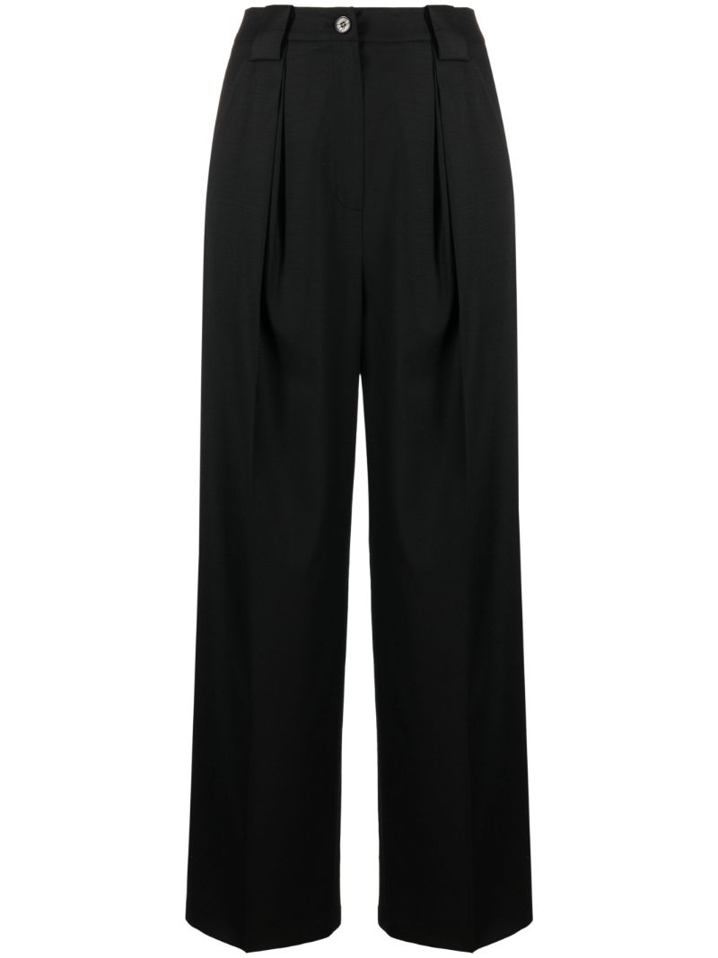 Black Wide-leg Trousers