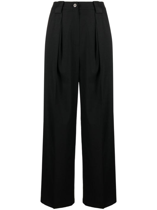 Black Wide-leg Trousers