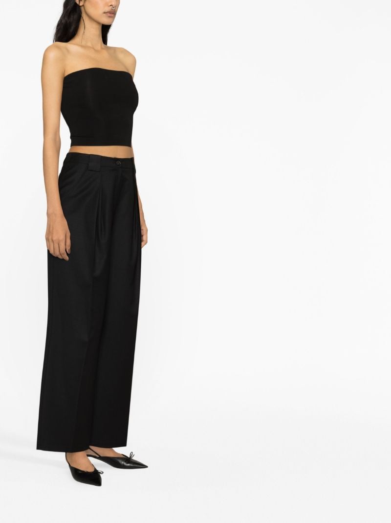 Black Wide-leg Trousers
