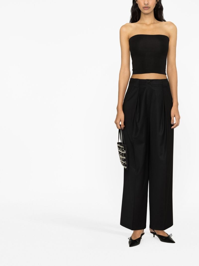 Black Wide-leg Trousers