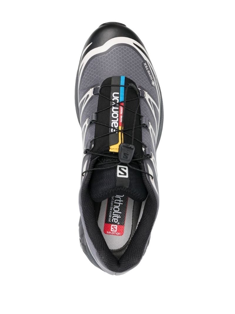 Grey Xt-6 Gore-tex Low Top Sneakers