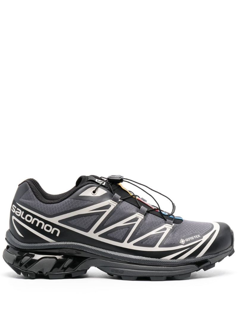 Grey Xt-6 Gore-tex Low Top Sneakers