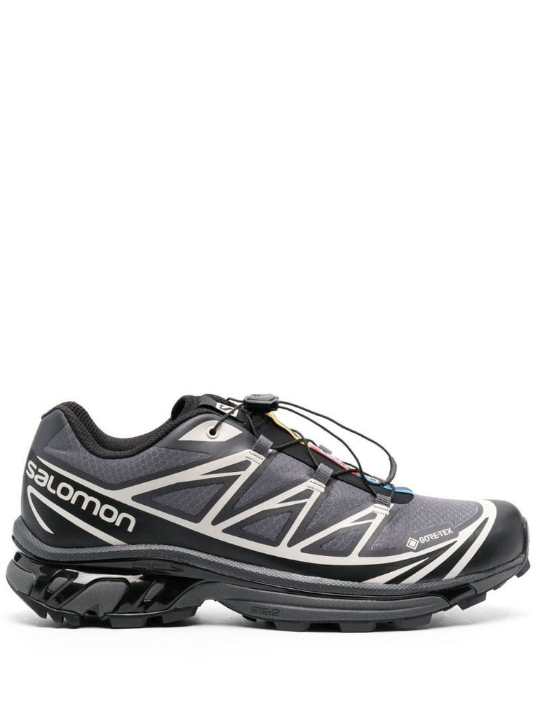 Grey Xt-6 Gore-tex Low Top Sneakers