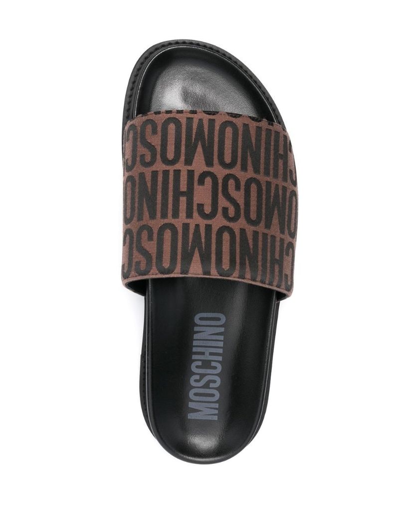 Brown Logo Print Slides