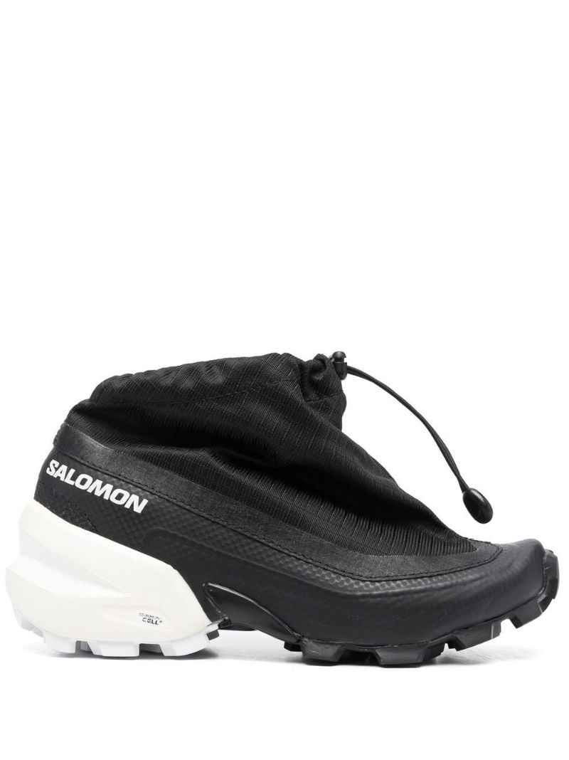 X Salomon Black Drawstring Sneakers