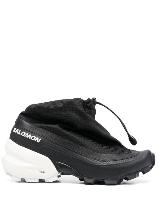 X Salomon Black Drawstring Sneakers