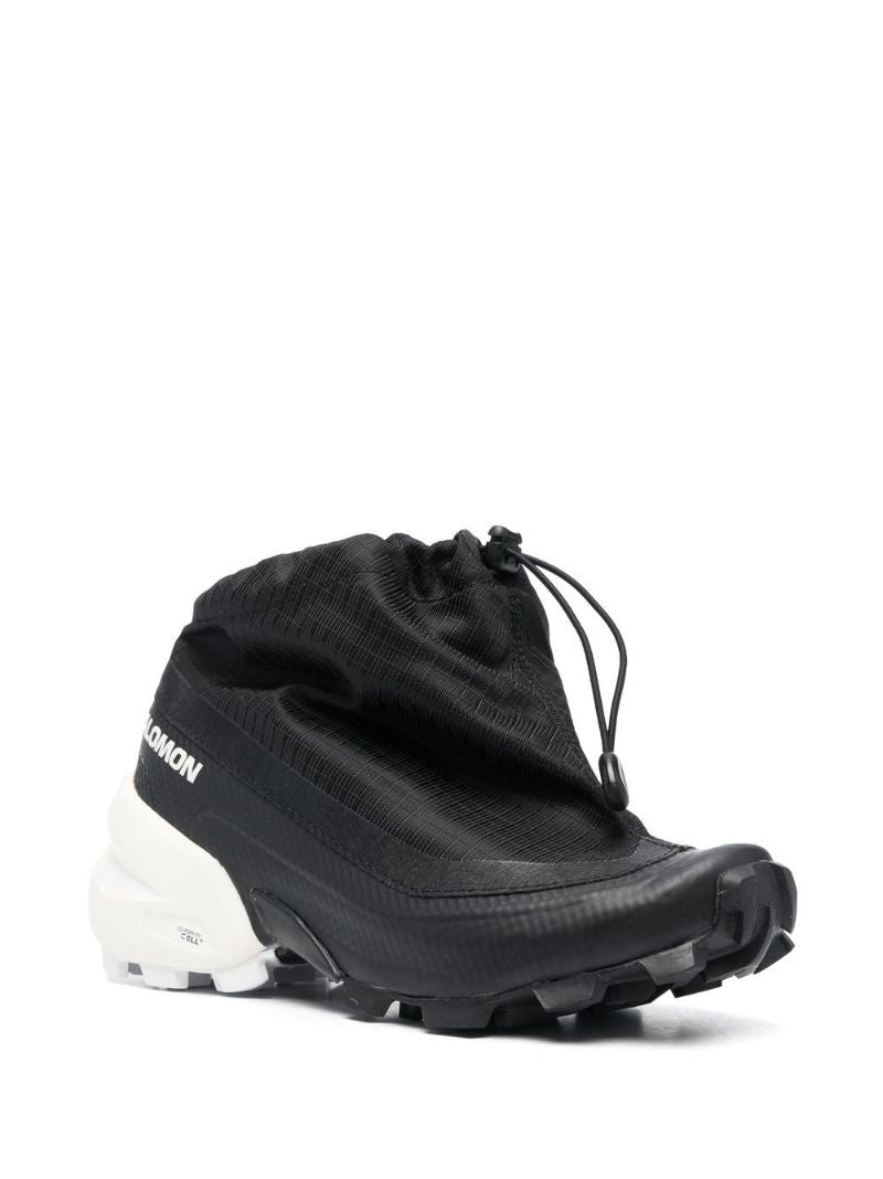 X Salomon Black Drawstring Sneakers