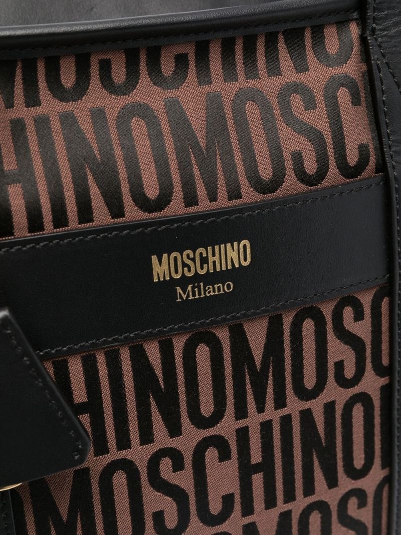 Brown Monogram Tote Bag