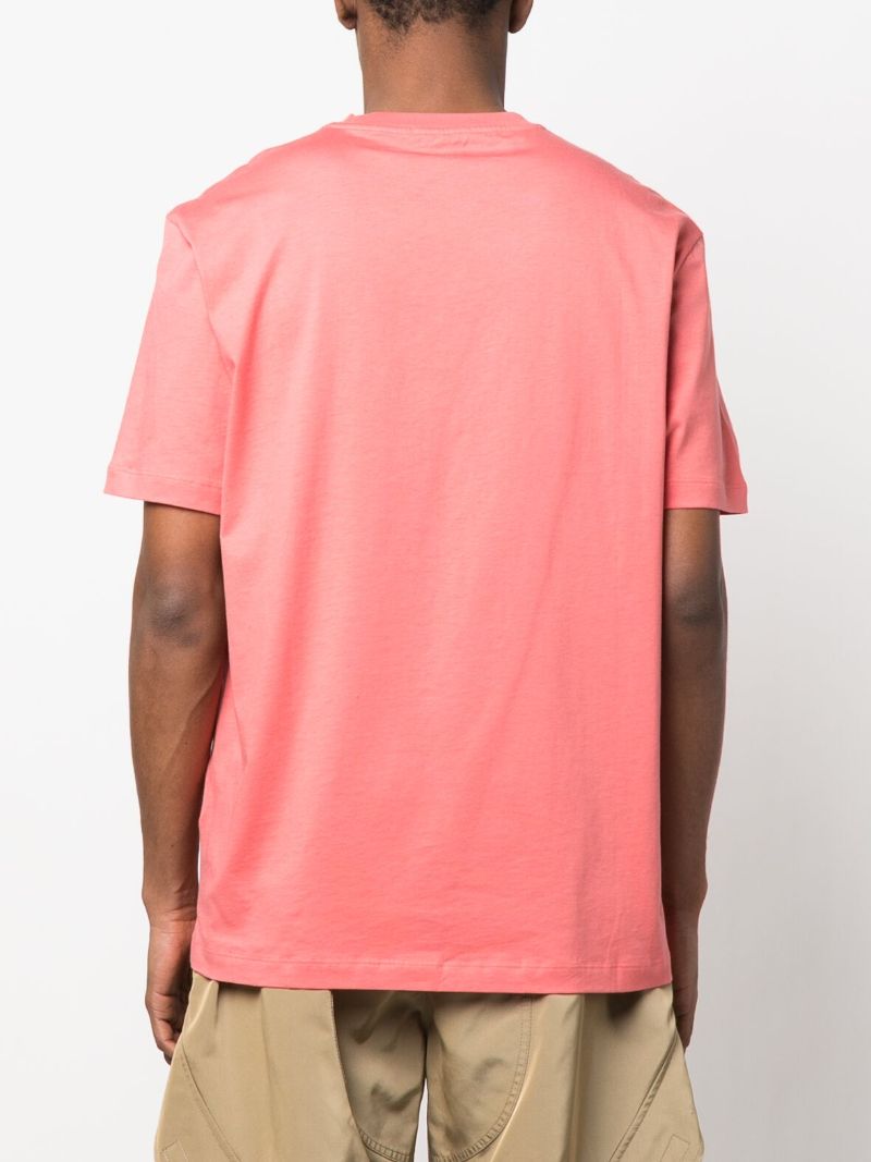 Pink Mesh Logo T-shirt