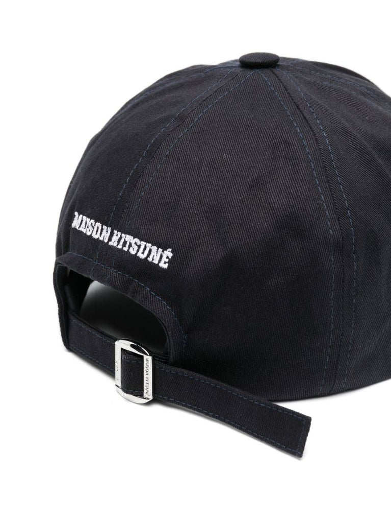 Blue Dressed Fox Cotton Baseball Cap