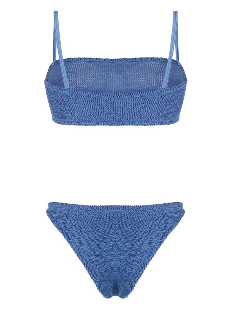 Blue Gigi Crinkle Bikini