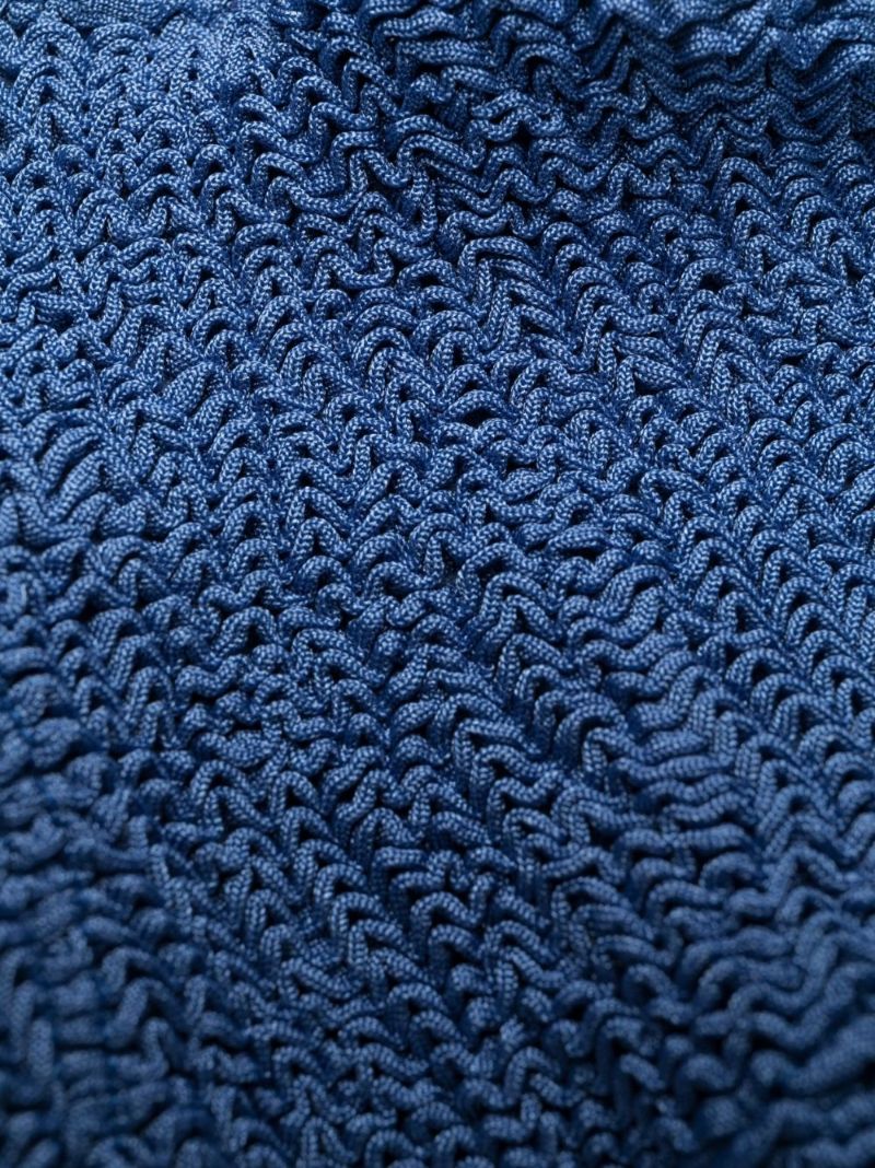 Blue Gigi Crinkle Bikini