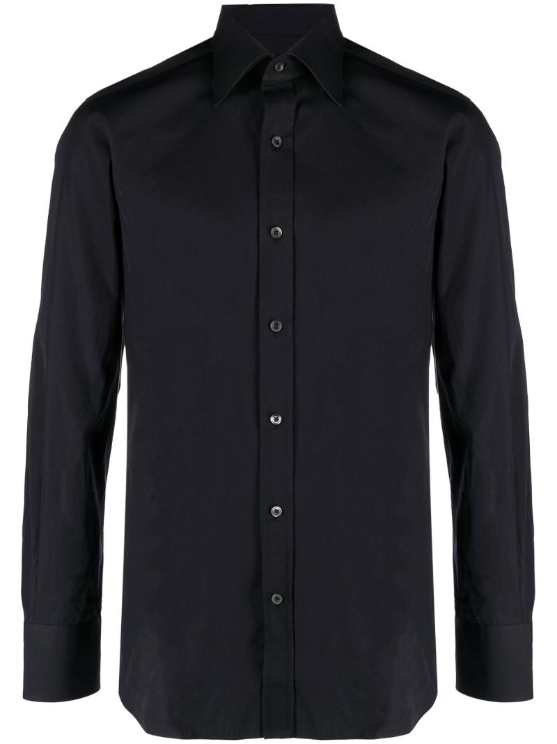 Black Cotton Shirt