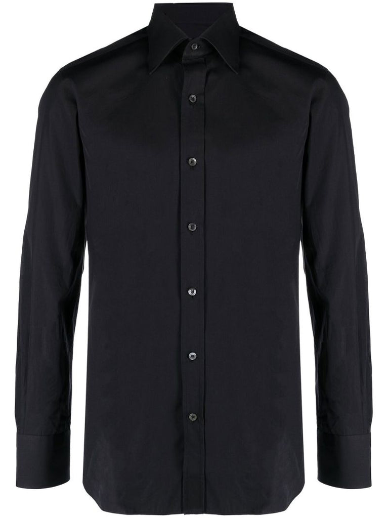 Black Cotton Shirt