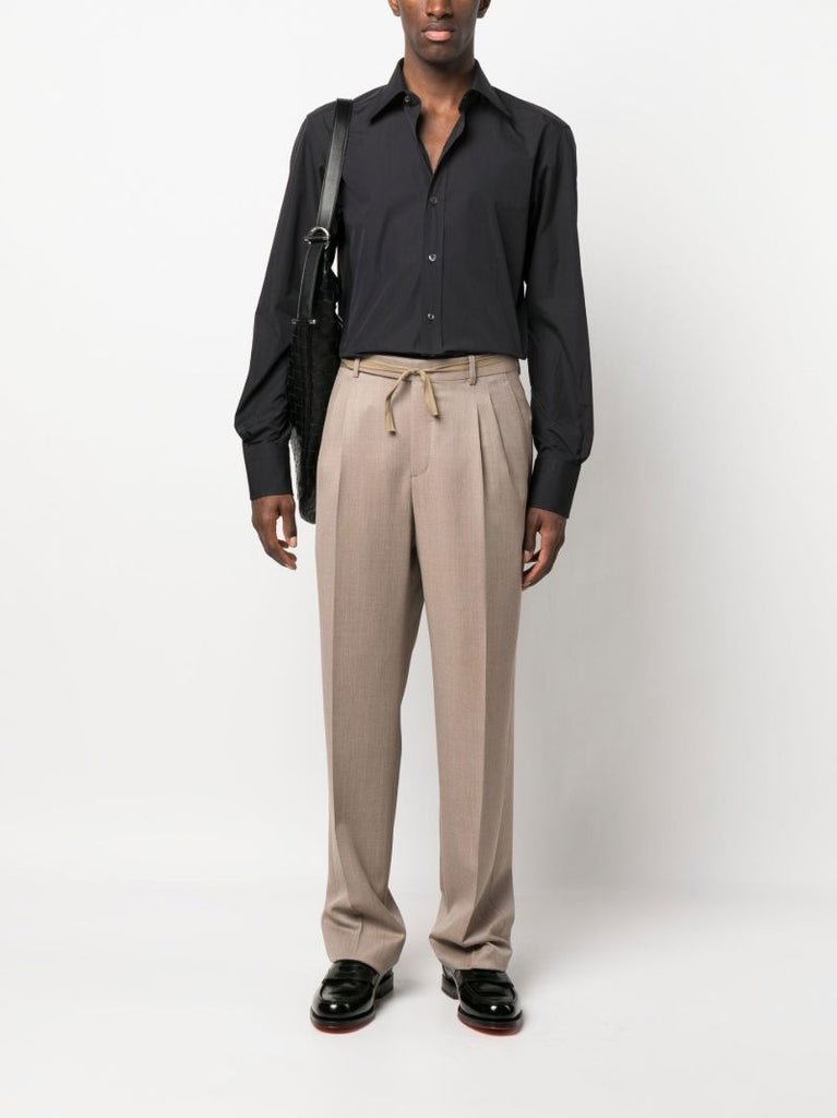 Black Cotton Shirt