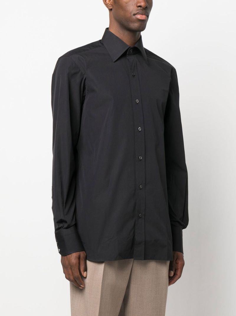 Black Cotton Shirt