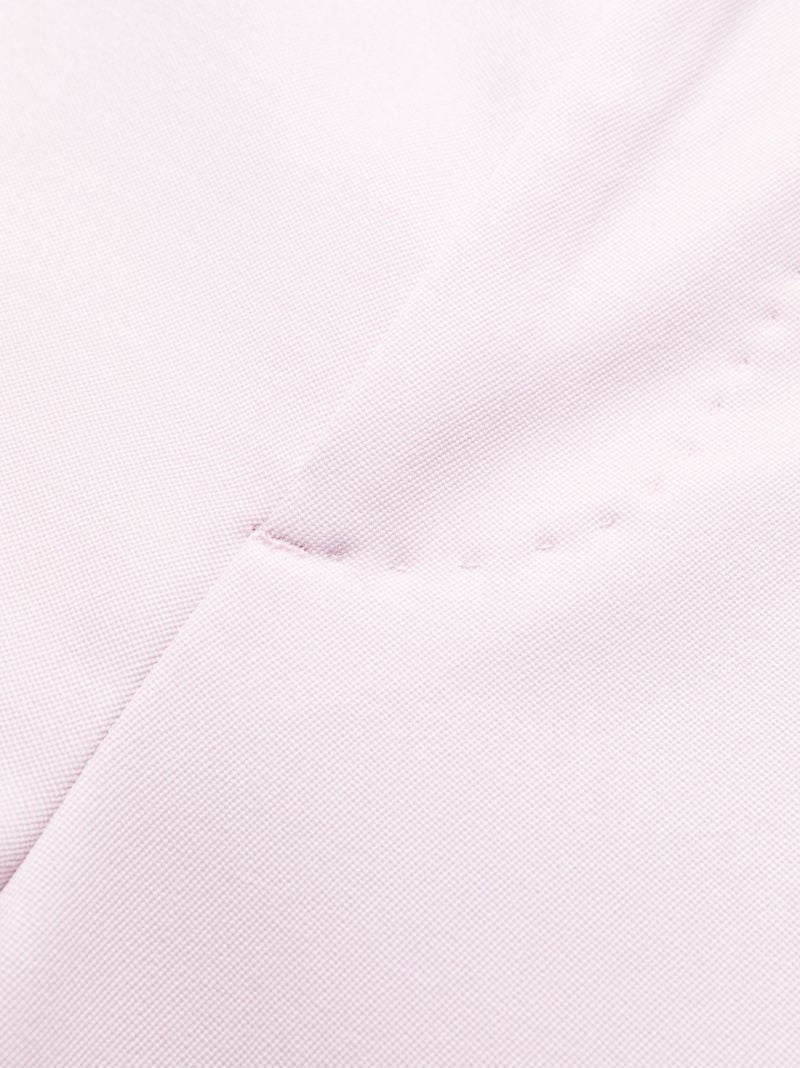 Pink Tailored Wool Trousers
