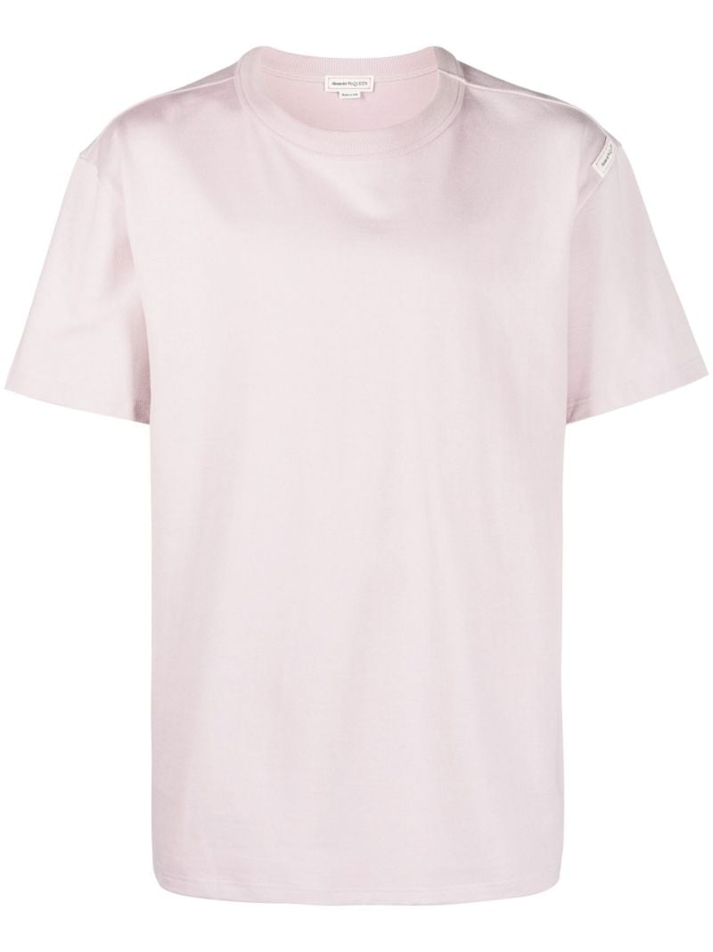 Purple Short Sleeve Cotton T-shirt