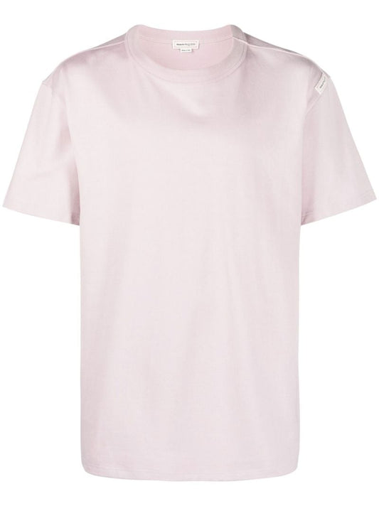 Purple Short Sleeve Cotton T-shirt