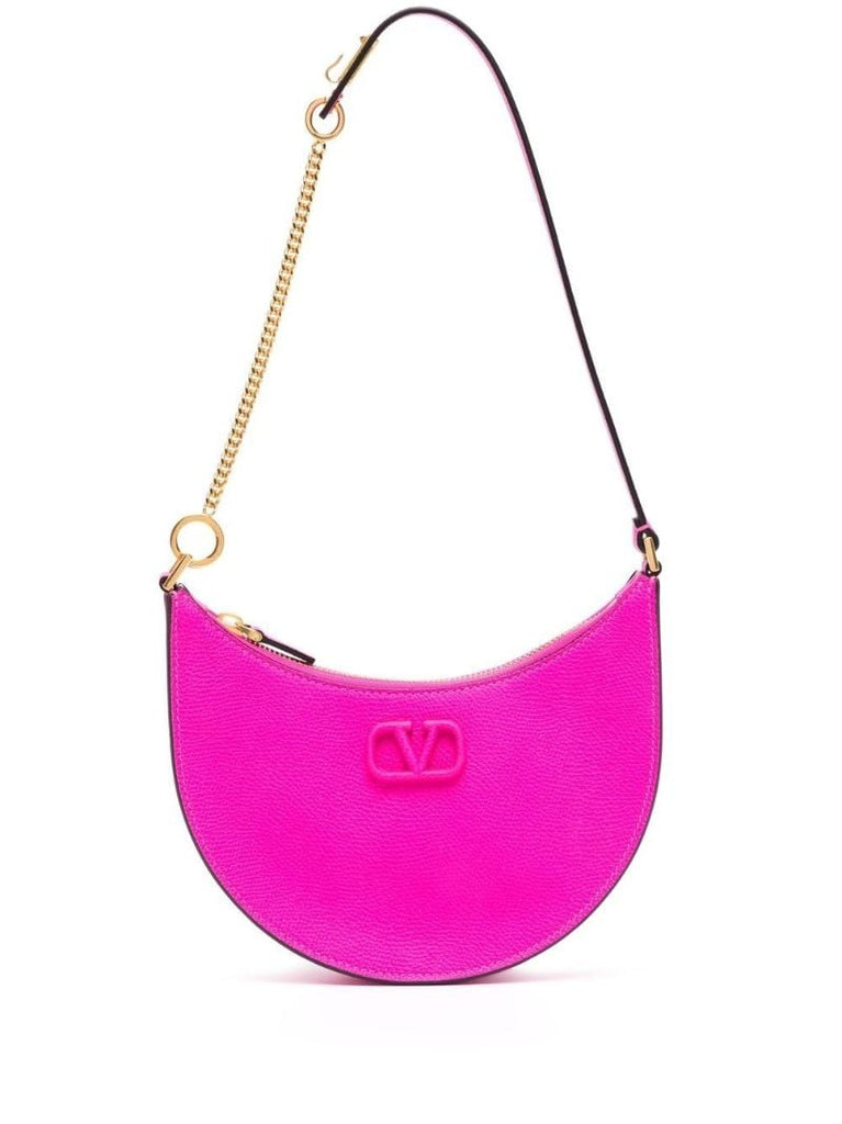 Pink Vsling Mini Leather Shoulder Bag