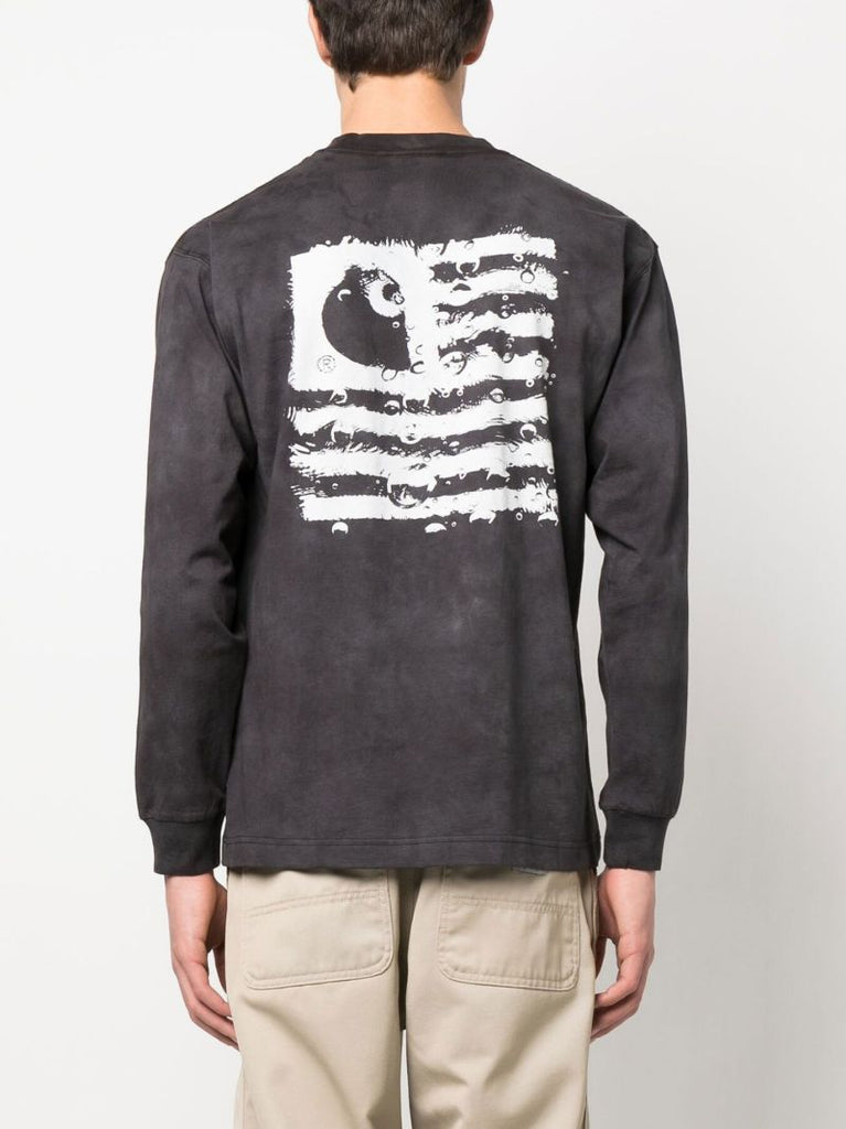 Black Chromo Tie-dye T-shirt