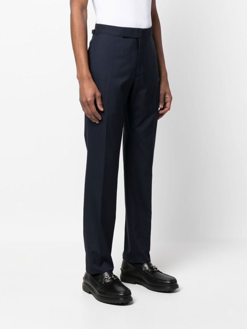 Blue Shelton Wool Tailored Trousers