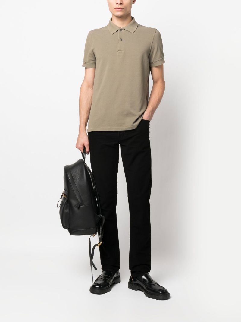 Black Straight Leg Trousers