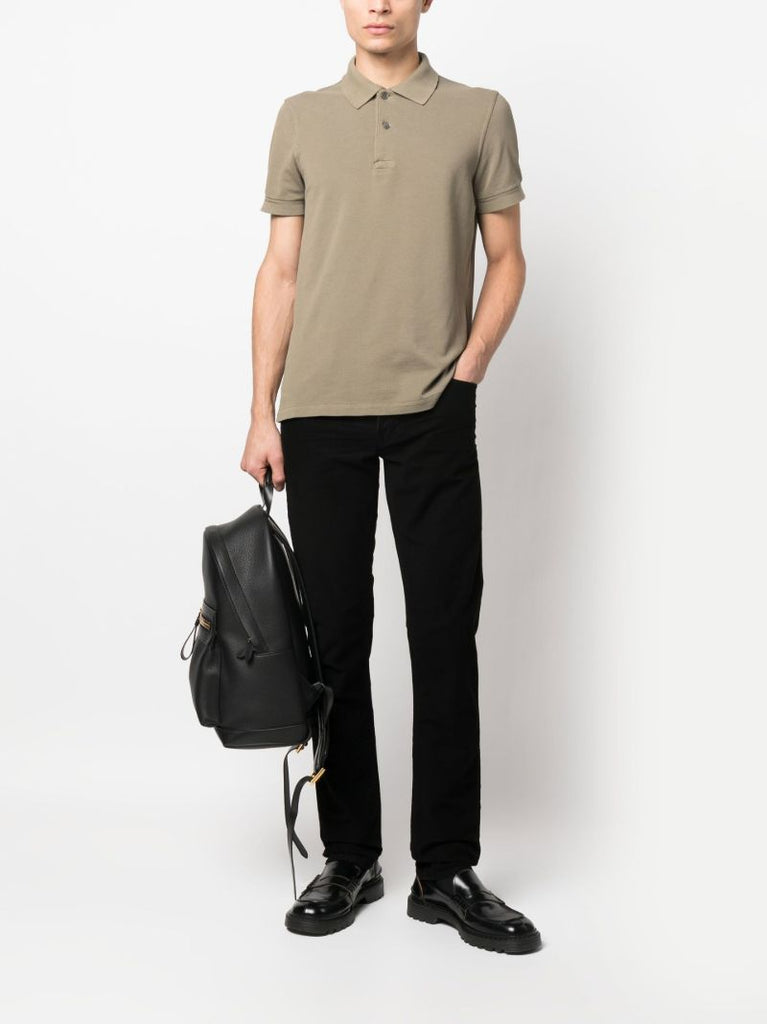 Black Straight Leg Trousers
