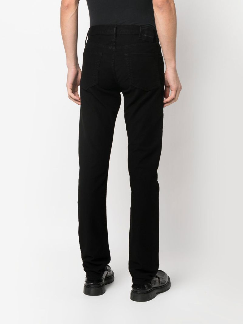 Black Straight Leg Trousers