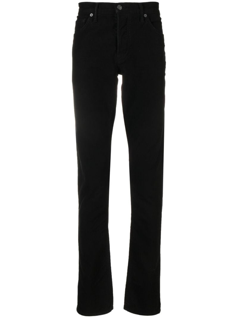 Black Straight Leg Trousers
