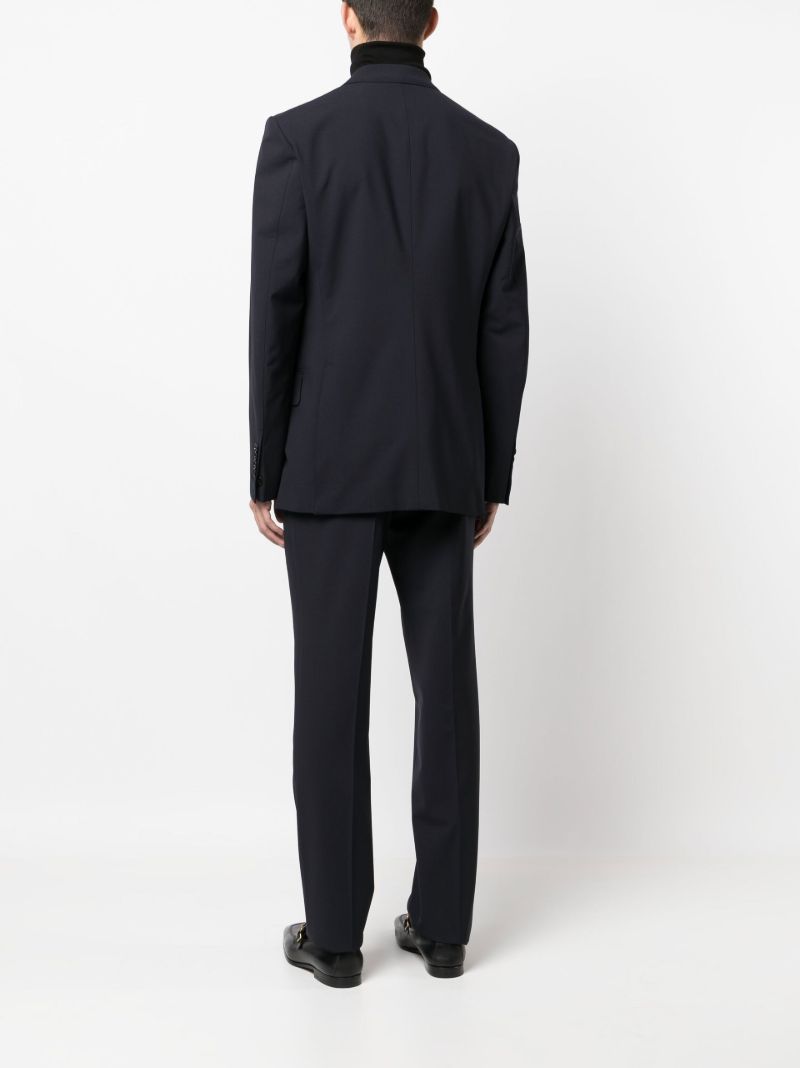 Blue Shelton Single-breasted Wool Suit