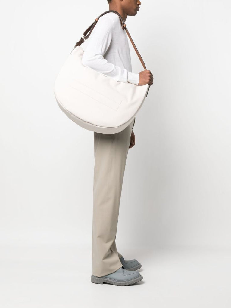 White Hobo Panorama Shoulder Bag