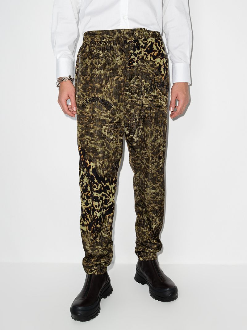 4g Animal  Print Track Pants