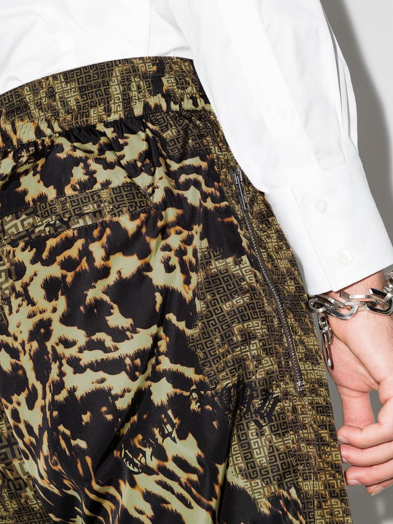4g Animal  Print Track Pants