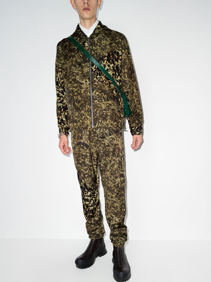 4g Animal  Print Track Pants