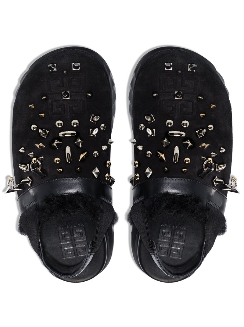 Marshmallow Spike Sandals