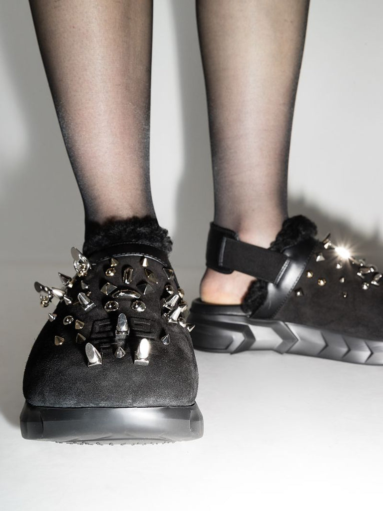 Marshmallow Spike Sandals