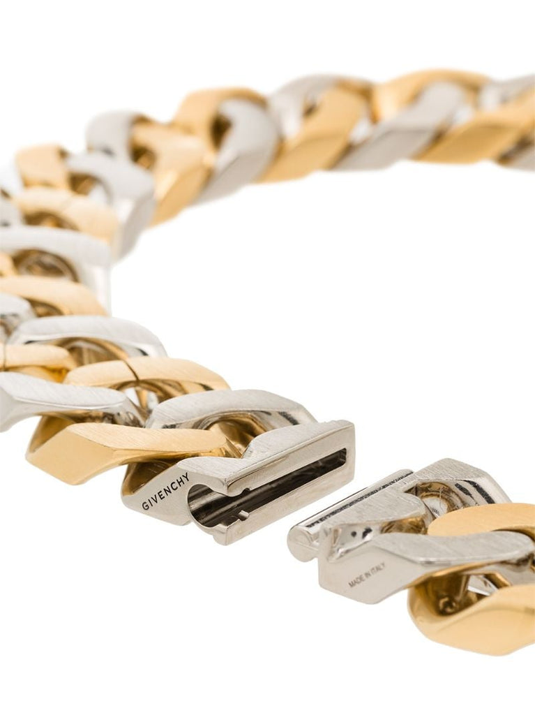 Two-tone Chunky Chain Necklace