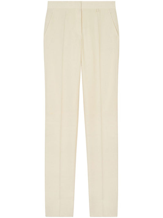 High-rise Straight-leg Trousers