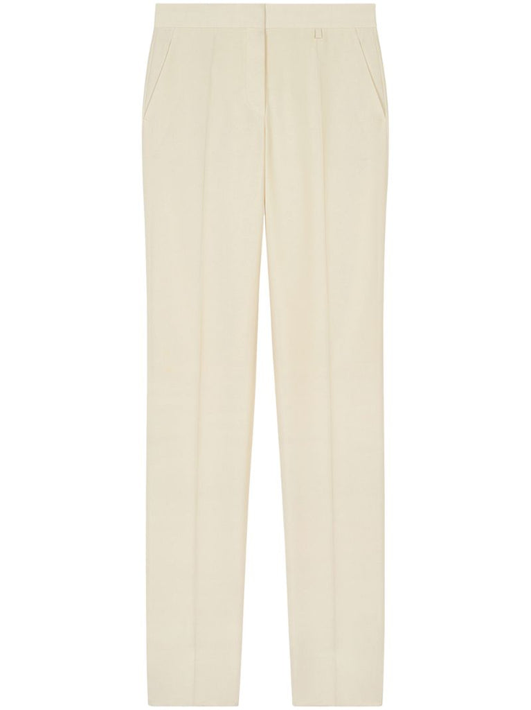 High-rise Straight-leg Trousers