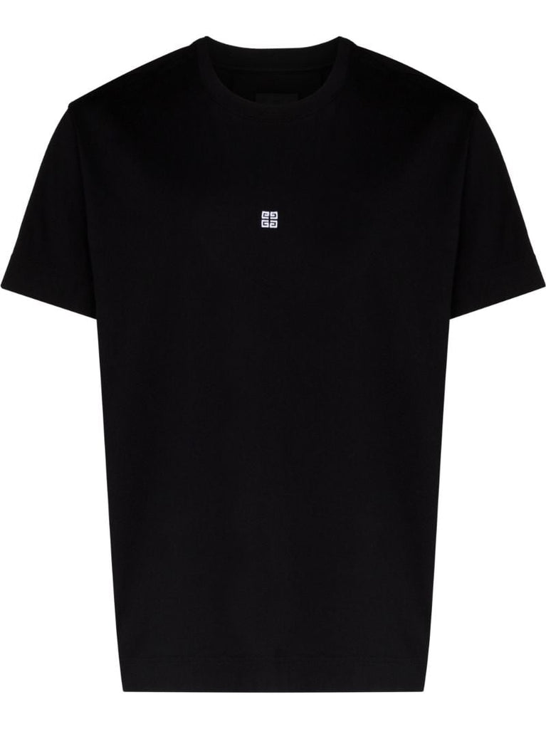 Black 4g Embroidered T-shirt