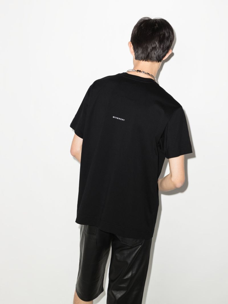 Black 4g Embroidered T-shirt