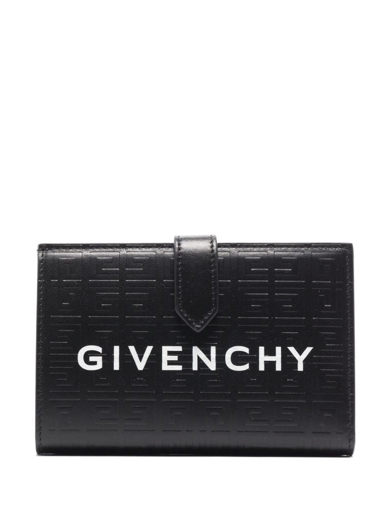 Black G Cut 4g Leather Bifold Wallet