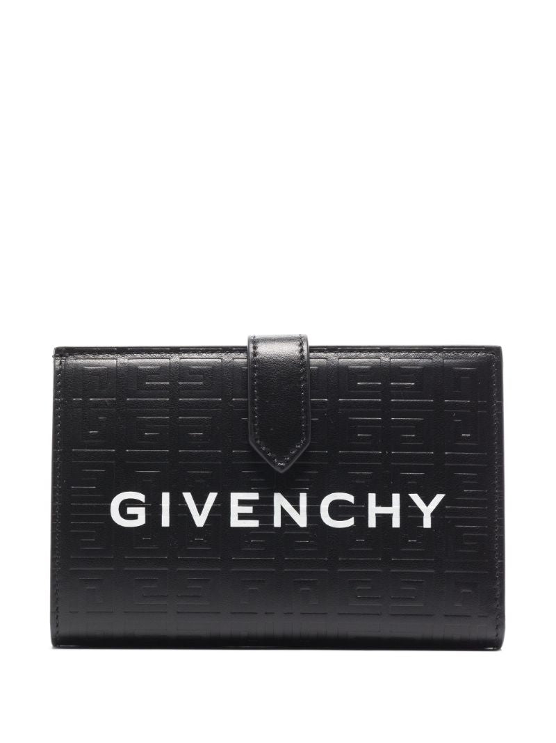 Black G Cut 4g Leather Bifold Wallet