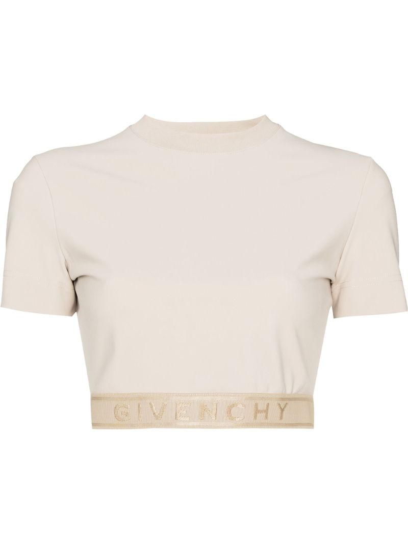 Neutral Logo Cropped T-shirt