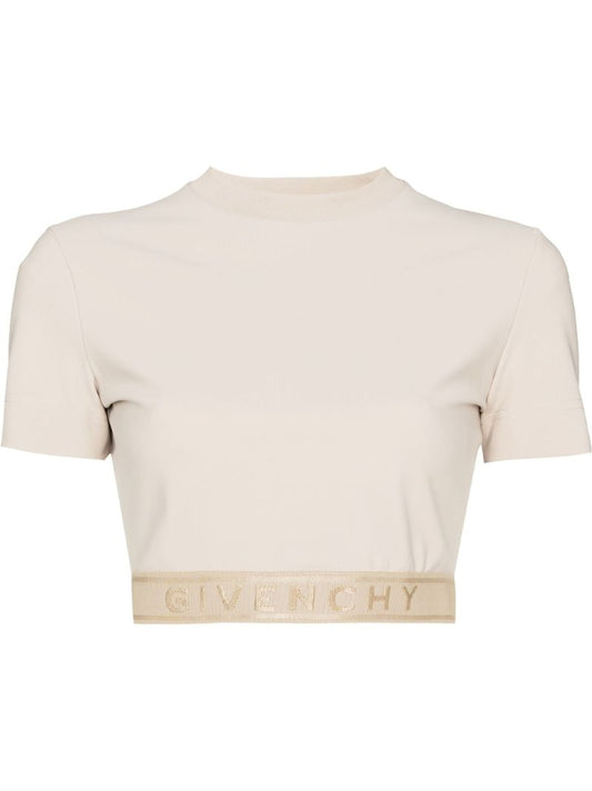 Neutral Logo Cropped T-shirt
